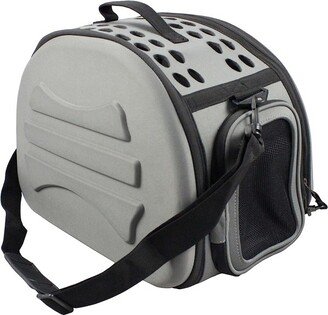 Narrow Shelled Lightweight Collapsible Military Grade Transportable Designer Carrier Grey-M