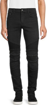 Ethan High Rise Biker Skinny Jeans