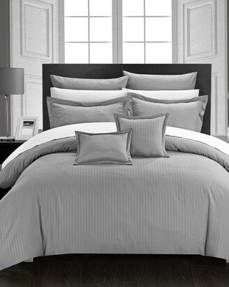 Kanya Jacquard Striped Comforter Set