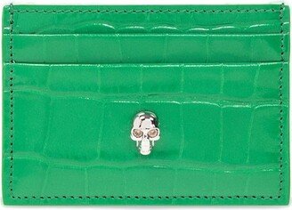 Skull Embossed Card Holder