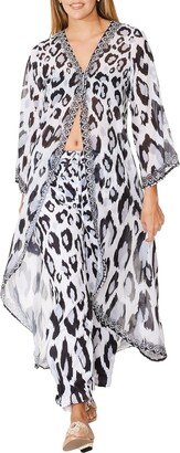 RANEES Leopard Duster