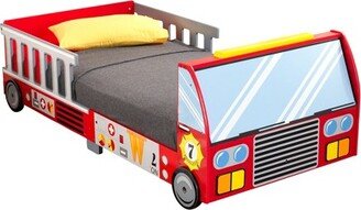 Firetruck Toddler Kids' Bed