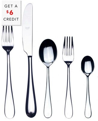 5Pc Flatware Set With $6 Credit-AB