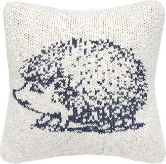 10 x 10 Hedge Hog Knitted Pillow Decor Decoration Knitted Throw Pillow for Sofa Couch or Bed