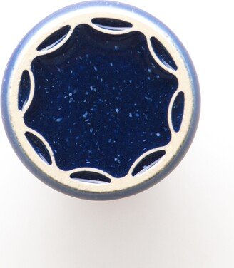 Ceramic Knob For Furniture No.5, Dark Blue