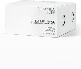 Botanika Life CBD Stress Ball Bath Soaks, Set of 4