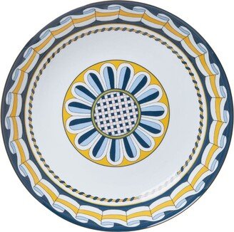 Pasta graphic-print bowl