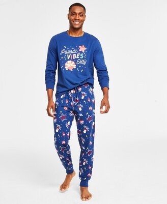 Matching Family Pajamas Men's Mix It Parade Pajamas Set, Created for Macy's