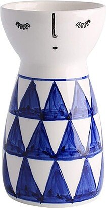 Vinyl Boutique Shop Ceramic Vase for Home Decor