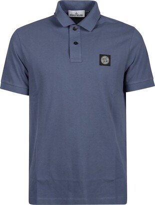 Logo Patch Polo Shirt-AD