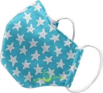 Green Sprouts - Face Mask Reusable Child - 1 Each-ct - Light/Pastel Blue