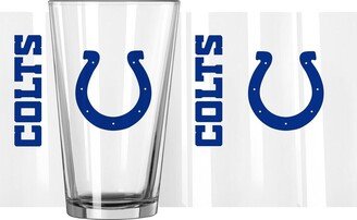 Indianapolis Colts 16 Oz Team Wordmark Game Day Pint Glass