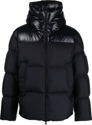 Damavand shine-panelled padded jacket