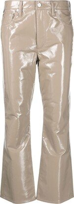 Isola cropped bootcut trousers