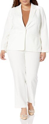 Women's Plus Size Jacket/Pant Suit-AB