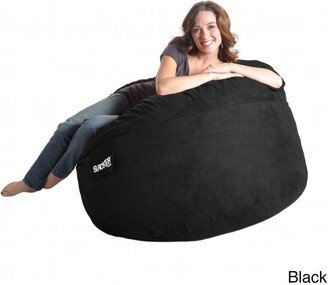 Slacker Sack Round Microfiber and Foam Bean Bag