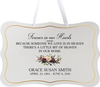 Memorial Sign | Gift Loss Of Mother Sorry For Your Personalized Dad For-AB