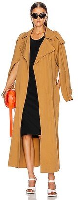 Trench Coat in Brown