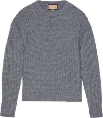 Ribbed-Knit Cashmere Jumper-AA