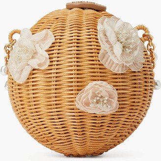 Bridal Wicker Bouquet Lantern Crossbody