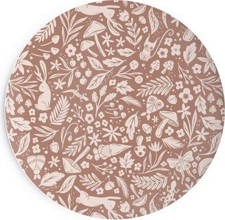 Salad Plates: Enchanted Forest - Sienna Salad Plate, Brown