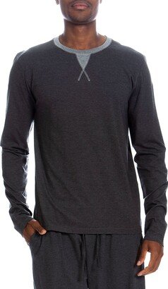 Unsimply Stitched Heathered Long Sleeve Tee