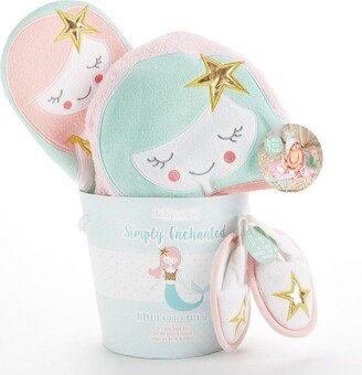 Simply Enchanted Mermaid 4-Piece Bath Time Gift Set | BA14063NA