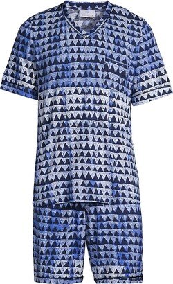 Bella MP Triangle T-Shirt & Shorts Pajama Set