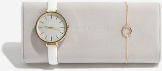Stackers Glass Collection Watch Roll Grey