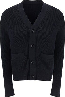 V-Neck Panelled Cardigan