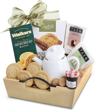 Alder Creek Gift Baskets Tea Tray 9 Piece Gift Basket