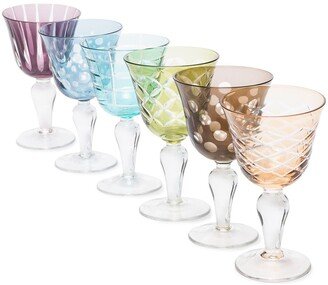 Cuttings wine glasses (set of 6)