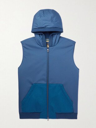 Wallace Storm System® Cashmere-Trimmed Padded Nylon Hooded Gilet