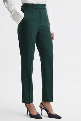 Jade Slim Slim Fit Wool Blend Mid Rise Suit Trousers