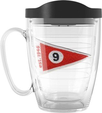 Tervis Golf Ninth Hole 46 Made in Usa Double Walled Insulated Tumbler Travel Cup Keeps Drinks Cold & Hot, 16oz Mug, Ninth Hole