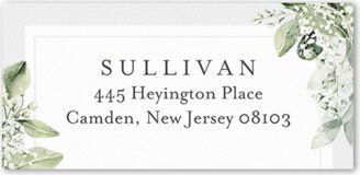 Address Labels: Lovely Lush Address Label, White, Address Label, Matte