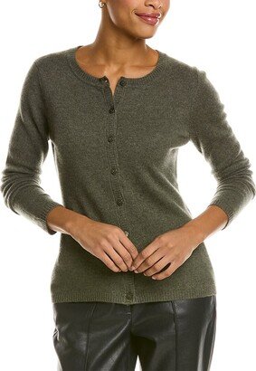 Ainsley Cashmere Button Cardigan