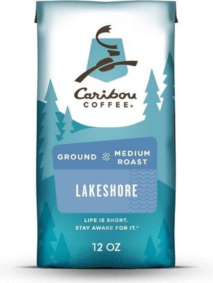 Caribou Coffee Lake Shore Blend Medium Roast Ground Coffee - 12oz