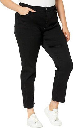 Levi's(r) Womens 724 High-Rise Straight (Soft Black) Women's Jeans