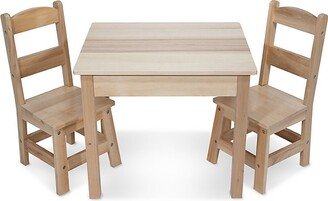 Wooden Table & Chairs