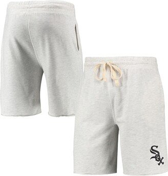 Men's Concepts Sport Oatmeal Chicago White Sox Mainstream Terry Tri-Blend Shorts