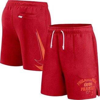 Men's Red Philadelphia Phillies Statement Ball Game Shorts