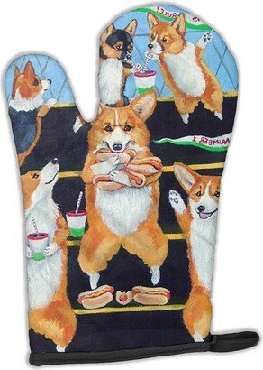 Go Team Corgi Pembroke Oven Mitt