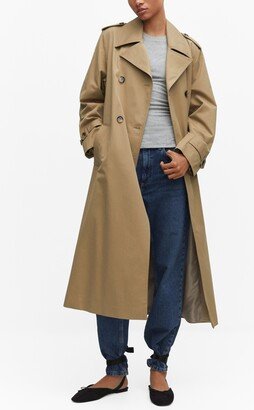 Women's Double-Button Trench Coat