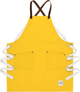 Risdon & Risdon Studio Cross Back Apron - Yellow