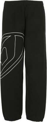 Oval-d Logo Embroidered Track Pants