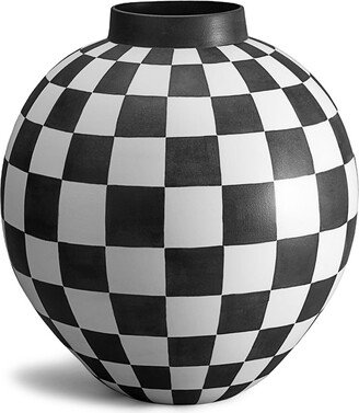 Damier large vase