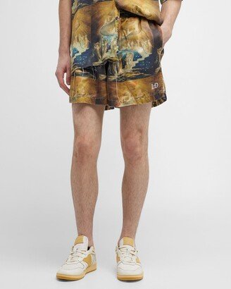 Men's Ancient East Graphic Shorts