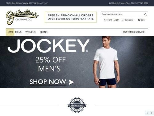 Gustwiller'S Clothing Promo Codes & Coupons