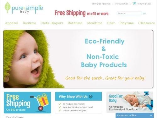 Pure And Simple Baby Promo Codes & Coupons